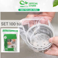 [SET 10] gói túi lọc rác bồn rửa chén bát, túi lưới lọc rác chậu rửa bát, bọc đựng rác bồn rửa bát