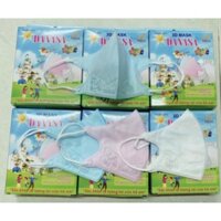 Set 10 hộp khẩu trang 3D Danasa cho bé ( 100 cái)