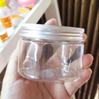 SET 10 HŨ NHỰA PET NẮP NHÔM/NẮP NHỰA 100ml(có nắp lót)