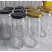 SET 10 Hủ thủy tinh tròn cao cấp 350ml