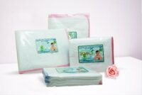 Set 10 Khăn sữa Nhật siêu mềm Kidbi (28x34) ( 4 Lớp )