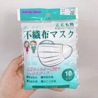 Set 10 khẩu trang Daiso cho bé - Túi xanh