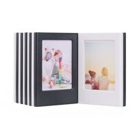Set 10 Khung Ảnh Màu Trắng / Đen Cho Máy Ảnh Fujifilm Instax Mini Film