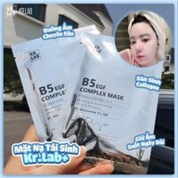 Sét 10 Mặt nạ B5 Kr.Lab cấp ẩm phục hồi dưỡng trắng EGF complex Mask B5 niacinamide EGF