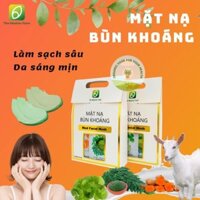 SET 10 MẶT NẠ BÙN KHOÁNG SỮA DÊ - NGHỆ ĐỎ Goat Milk - Red Curcumin Mineral Mud Mask - The Moshav Farm