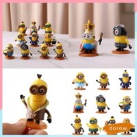 Set 10 Mô Hình Minions Trang Trí Bàn Làm Việc Xinh Xắn