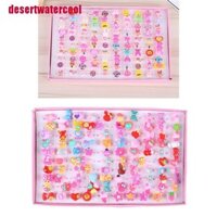 Set 10 Nhẫn Nhựa Dễ Thương Cho Bé