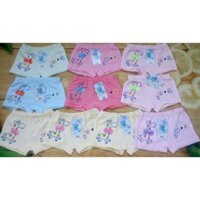 Sét 10 quần chip đùi bé gái hươu cao cổ sọc