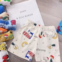 Set 10 quần đùi bé trai/gái