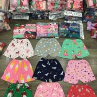 Sét 10 quần đùi cotton bé trai/ bé gái