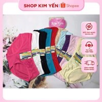 Sét 10 Quần Lót Nữ Chất Liệu Cotton 100% Mềm Mại Thoải Mái Thoáng Mái (1177) 40 - 52 Kg - Shop Kim Yến
