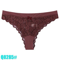 Set 10 Quần lót nữ lọt khe Thun Lạnh Phối Ren cao cấp (che tên sp) 46-55kg