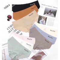 Sét 10 quần lót nữ su Nhật viền chữ không đường may, hàng cao cấp dày dặn cực mát