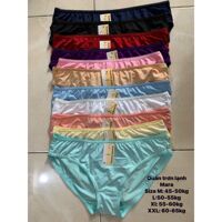 Sét 10 Quần lót thun lạnh trơn hàng cao cấp  việt nam  xuất khẩu   từ 40kg đến 65kg - 5da5 trắng ,XL 55-60kg