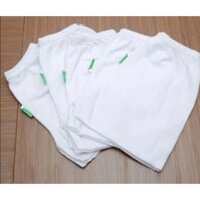 SET 10 quần ngắn trắng sơ sinh Bossini 100% cotton