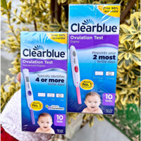 Set 10 Que thử rụng trứng Clearblue 4 Or More 2 và 3 nấc hiển thị Úc