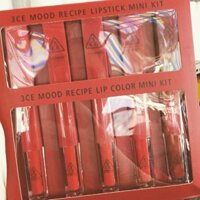 Set 10 son 3ce lipstick mini kit