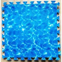 Sét 10 tấm thảm Xốp 3D sóng biển 1mx1m, miếng xốp lót sàn đại dương cho khu vui chơi, trường mầm non, giá sỉ