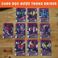 Set 10 thẻ từ Kuuga- Decade loại đọc trong Driver - Kamen Rider Card - Kamishop