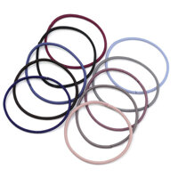 Set 10 thun cột tóc Hàn QUốc dễ thương nhiều màu - nhiều mẫu lựa chon - Thun trơn sợi nhỏ