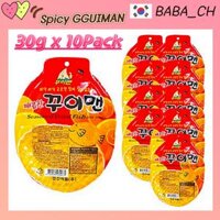 Set 10 Túi 30G * 10 Hộp Bánh Snack Cá Chép Hàn Quốc