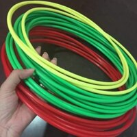 Sét 10 vòng tròn nhựa cho trẻ chơi trò chơi đường kính 40cm, 30cm, 14cm