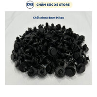 Set 100 Cái Chốt Nhựa 8mm Cho Xe Mitsubishi Zin