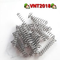 Set 100 cái lò xo nén inox phi 6mm sợi 0.8mm