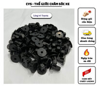 Set 100 Cái Nút Nhựa Lòng Vè, Đinh Tán Nhựa Lòng Vè Cho Xe Toyota