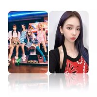 Set 100 card ảnh aespa Karina, Winter, Giselle, Ningning - Girls, Savage
