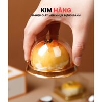 Set 100 hộp cầu XY68S đựng bánh trung thu mini, đựng bánh Mochi , đựng bánh 50gr - 75gr