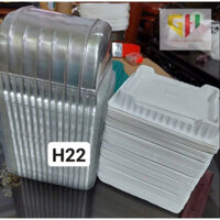 SET 100 HỘP H22 ĐỰNG BÁNH CUỘN LỚN - BÁNH NGỌT CÁC LOẠI