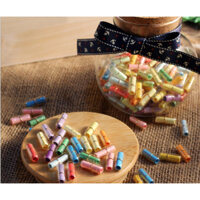 Set 100 Lọ Điều Ước Trong Suốt Hình Viên Thuốc Dùng Làm Quà Tặng Valentine