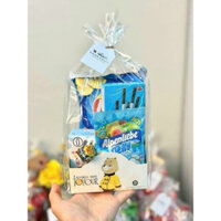 Set 100 túi đựng bánh kẹo set túi quà trang trí cho bé yêu ( bao gồm túi,đế, dây,tag)