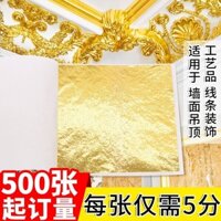 Set 1,000 Tờ Giấy Vàng Hình Tượng Phật Đài Loan Dán Trần Nhà Trang Trí♥❣1.19