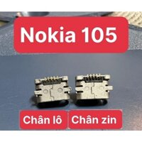 Set 10c, 50c, 100c chân sạc (lõi thép) nokia 105,2017,207,208,220,230,503