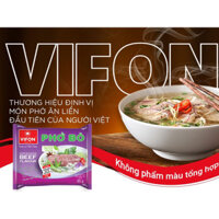 sét 10gói Phở CHAY/Ga/Bo VIFON 75gr