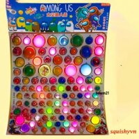 Set 110 quả bóng nảy đàn hồi và co dãn giảm stress cho bé vỉ bi trúng thưởng 110 quả