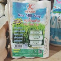 Sét 12 bánh xà phòng cám gạo sữa dê