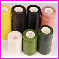 Set 12 cuộn băng keo sáp,quấn cành làm hoa voan,hoa giấy,hoa đá pha lê, làm đồ trang trí handmade S0322