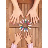 Set 12 lọ sơn móng tay trẻ em Primark của Pháp 12