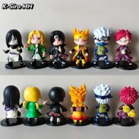 Sét 12 nhân vật, mô hình Naruto Sakura Gaara Shikamaru Itachi Kakashi Lee - K-Siro MHaa