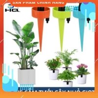 Set 12 que cắm tưới cây nhỏ giọt (gắn chai coca, pepsi, dễ dàng điều chỉnh lượng nước tưới cây cảnh) 208801-2