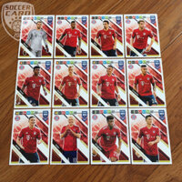 Set 12 thẻ cầu thủ bóng đá Bayern Munich cúp C1 chính hãng Panini