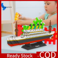 Set 1280 Mô Hình Tàu Titanic Đồ Chơi Bằng Nhựa Cho Bé