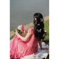 Set 14 Kẹp Bướm Giấy Đủ Size