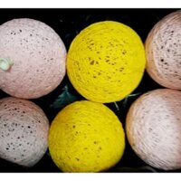 Set 15 bóng làm đèn handmade