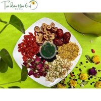 SÉT 15 gói TRÀ DÂU TẰM _ Trà hoa thảo mộc Mẹ Híp