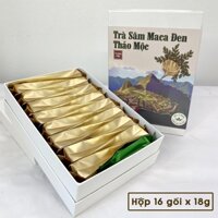 [SET 16 GÓI] Trà Bổ Thận, Dưỡng Tâm, An Thần, Trà Sâm Maca Peru Đen Thảo Mộc giảm suy nhược, an giấc