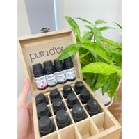 Set 16 lọ tinh dầu organic PURAD'OR